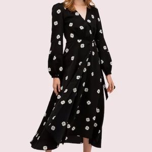 Kate Spade Spade Clover Wrap Dress